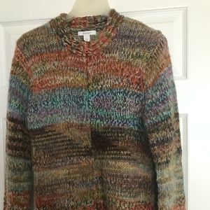 Zip-front cardigan